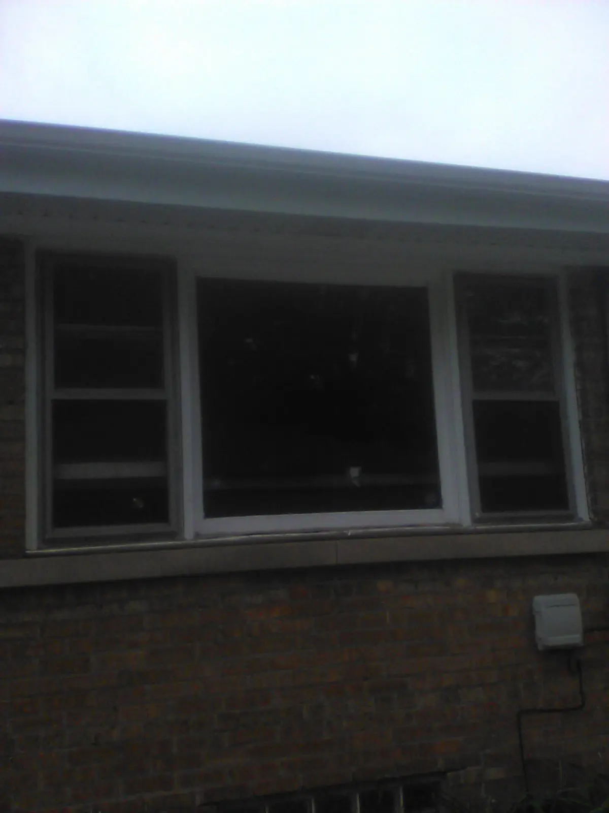 Picture Window In Chicago Before