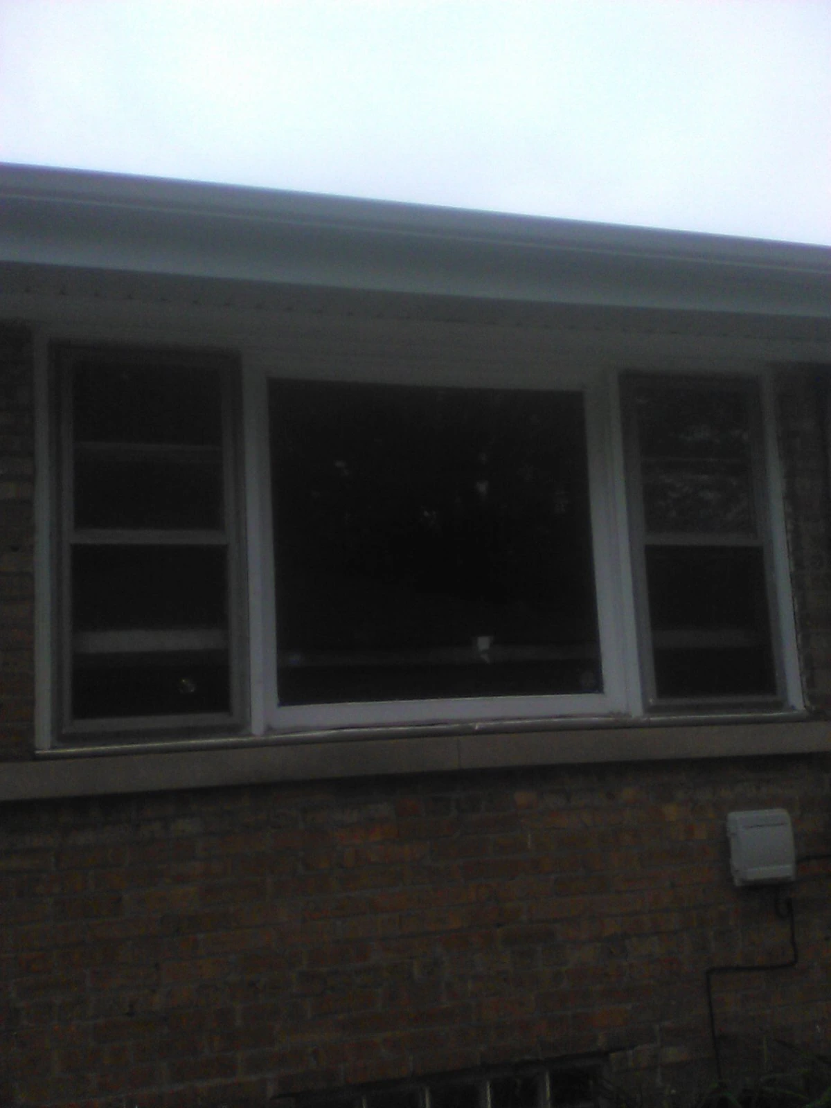 Picture Window In Chicago Before