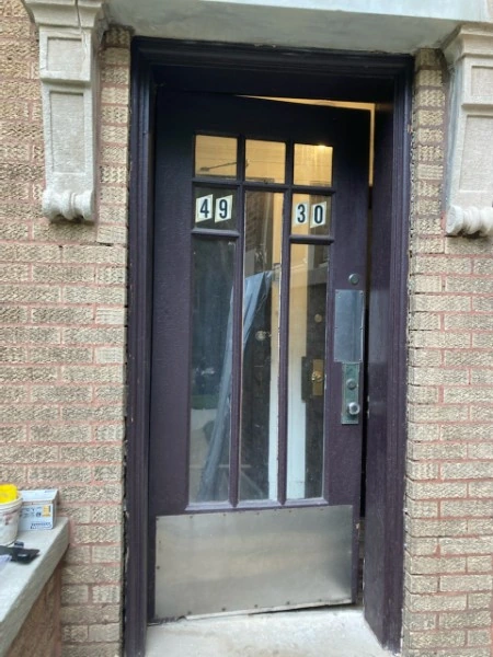 Wood Entry Door In Chicago
