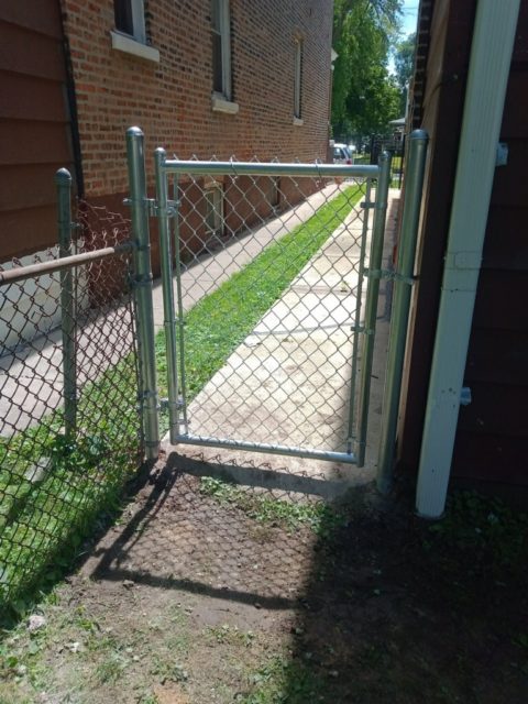 Chainlink Fencing Defender Steel Door & Window Company Chicago