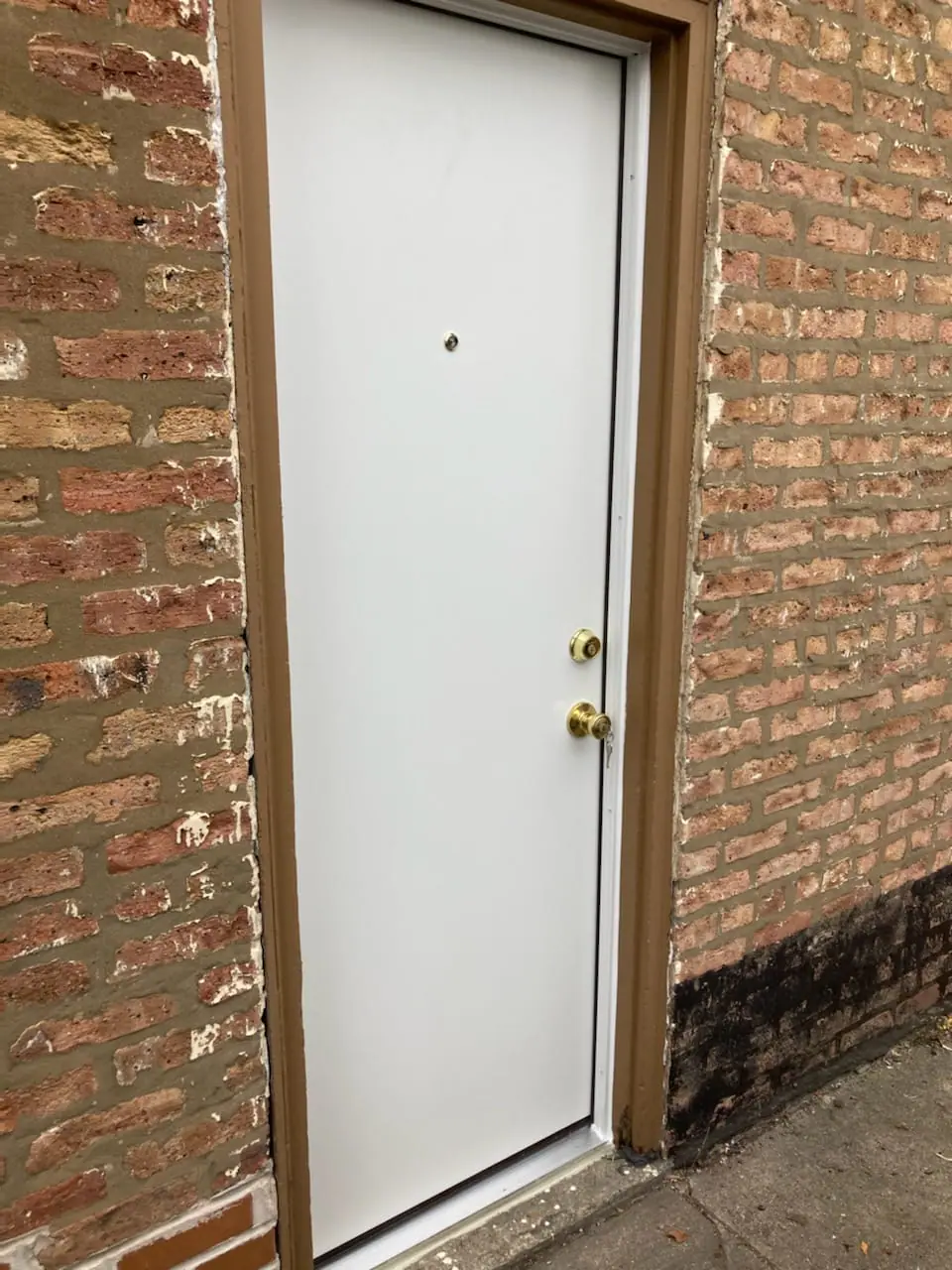 Entry System After 2 Commercial Steel Door Installation Chicago - After Installation