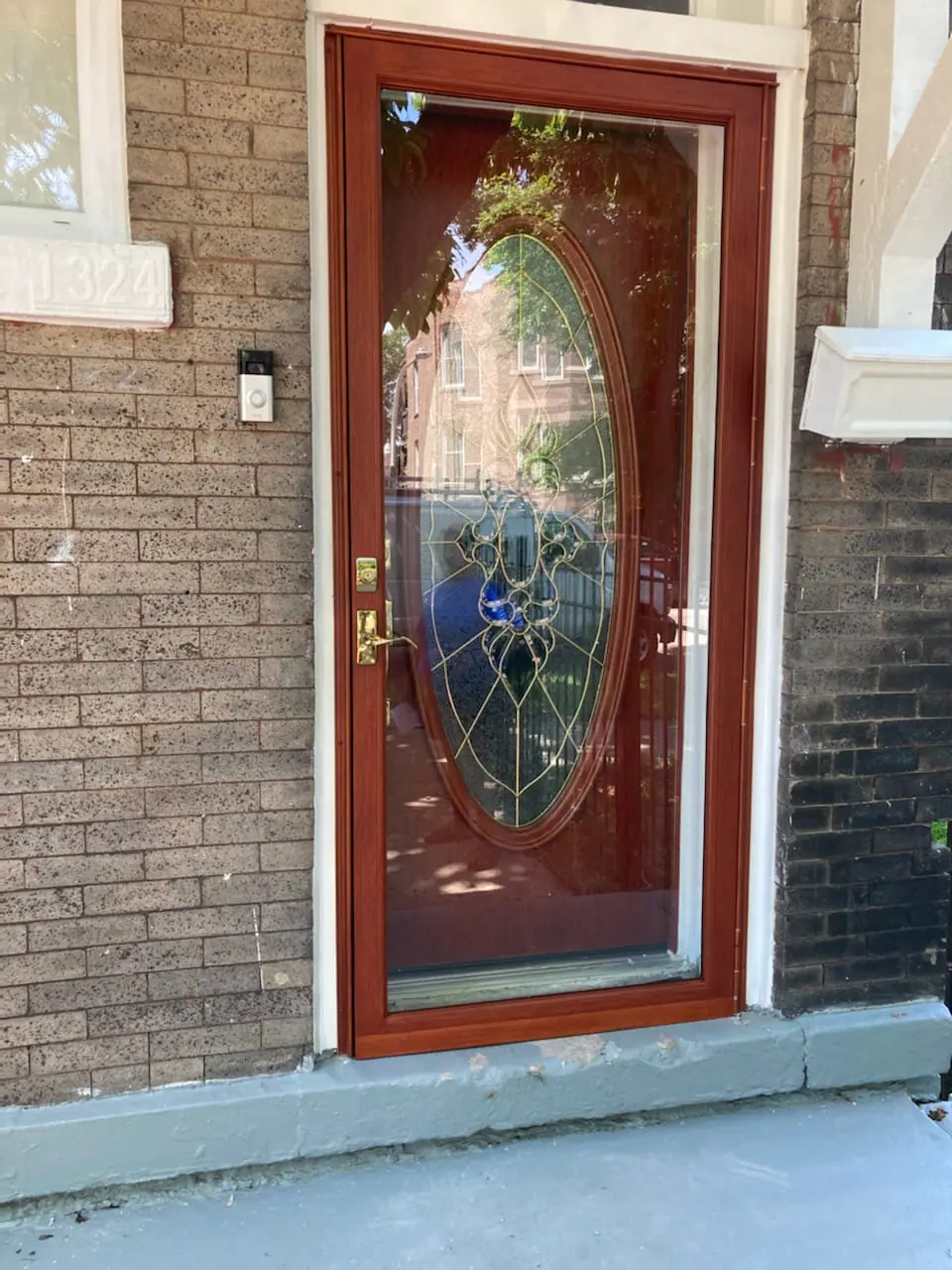 Wood Entry Door In Chicago
