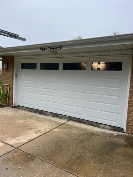 Wood Entry Door Before Image