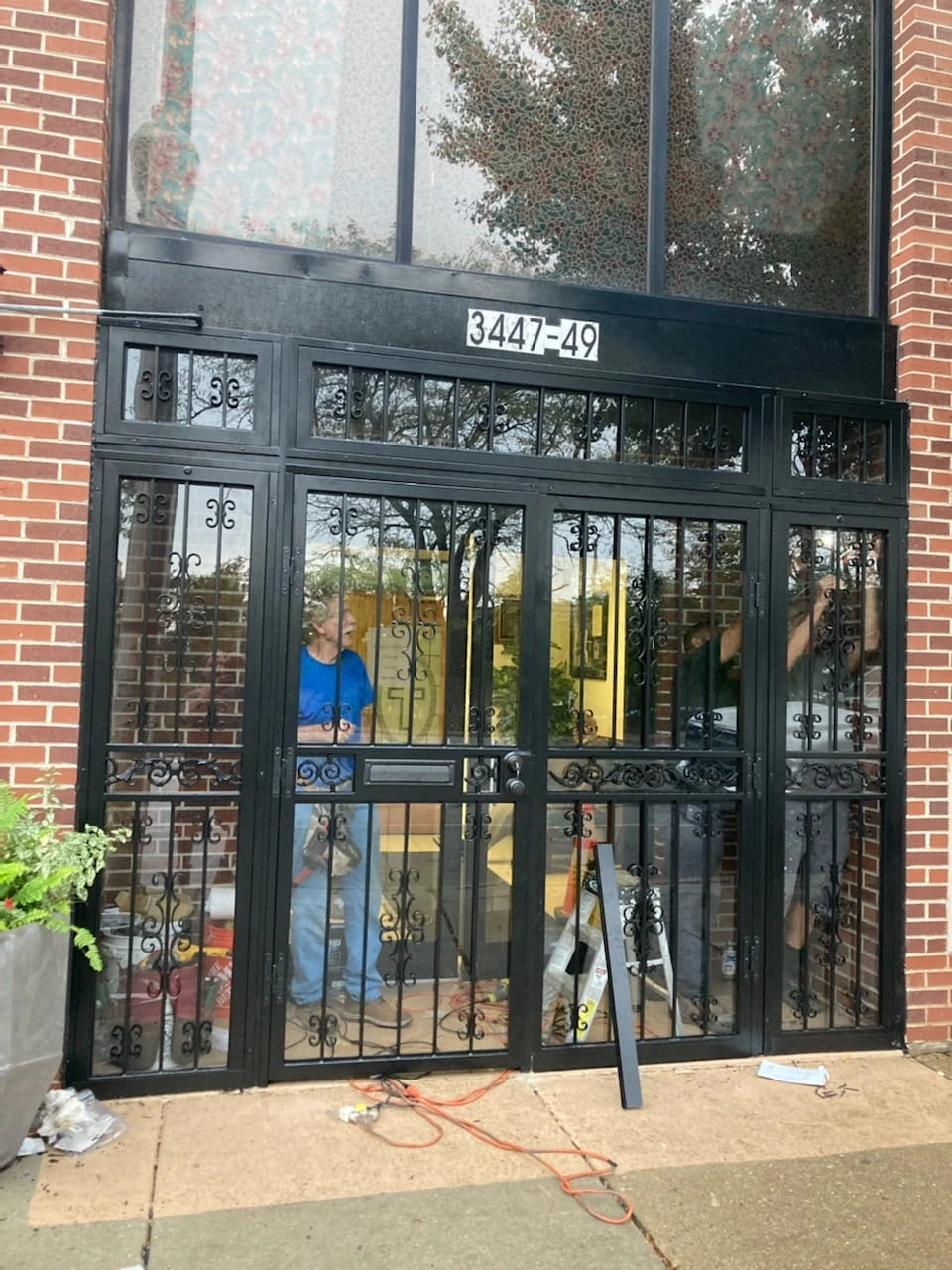 Woodgrain Steel Entry Door Chicago