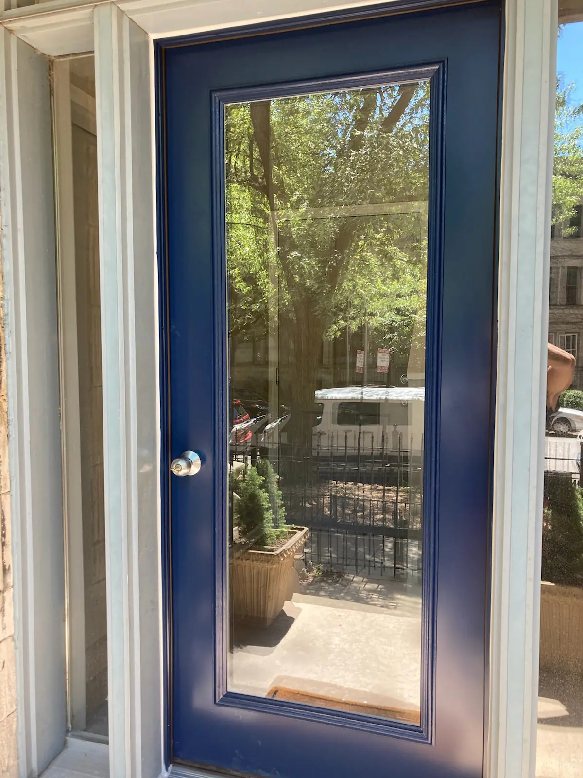 Woodgrain Steel Entry Door Chicago