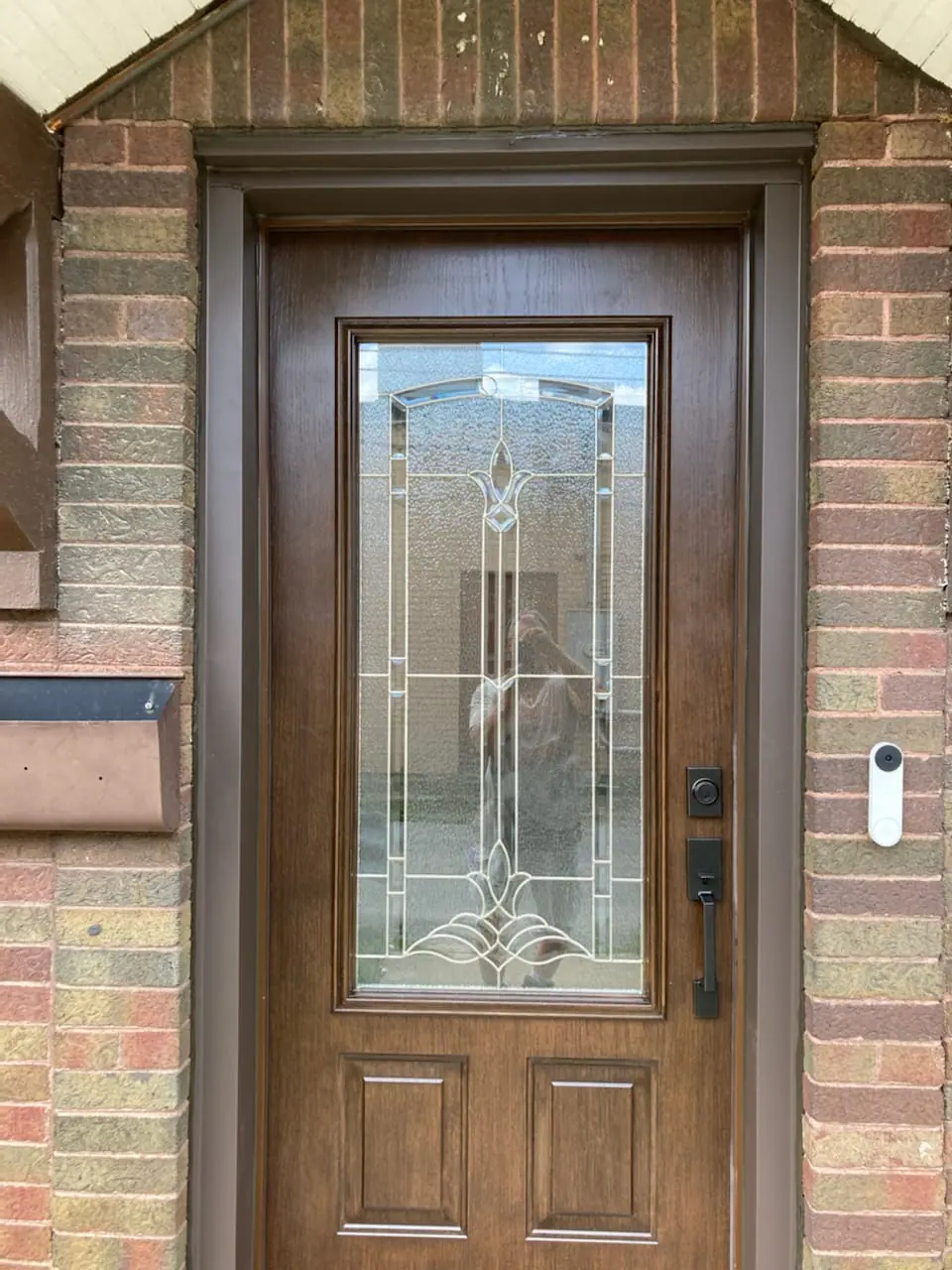 Woodgrain Steel Entry Door Chicago