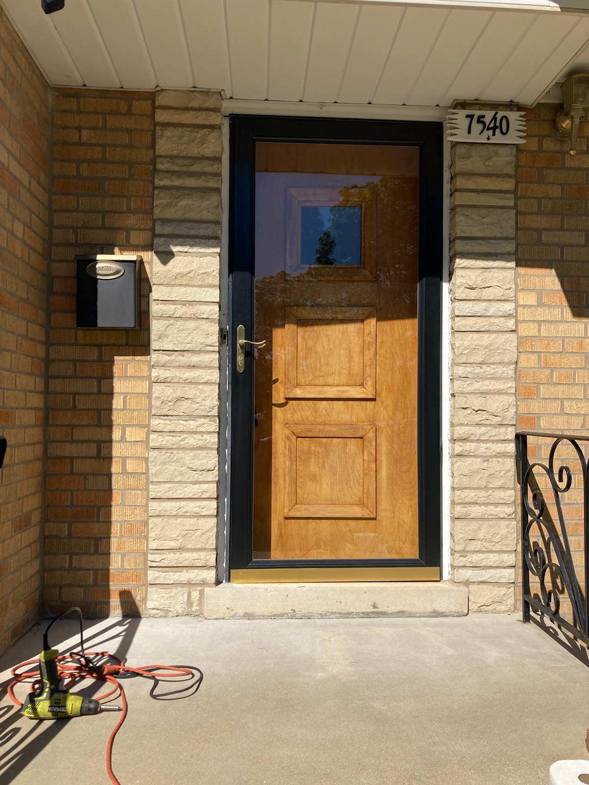 Wood Entry Door In Chicago