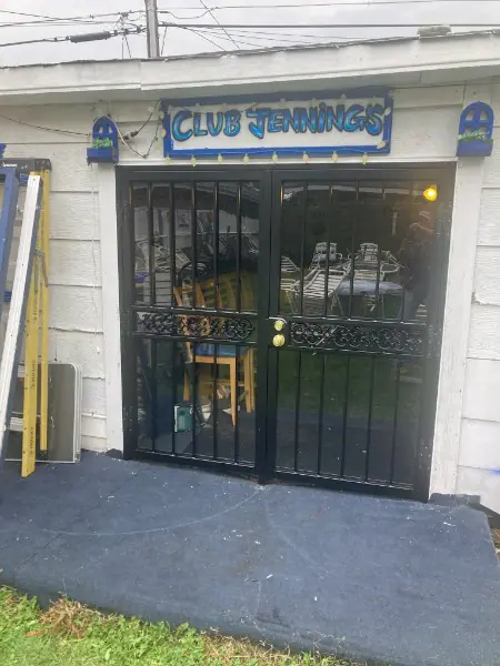 Back Double Steel Entry Door Unit