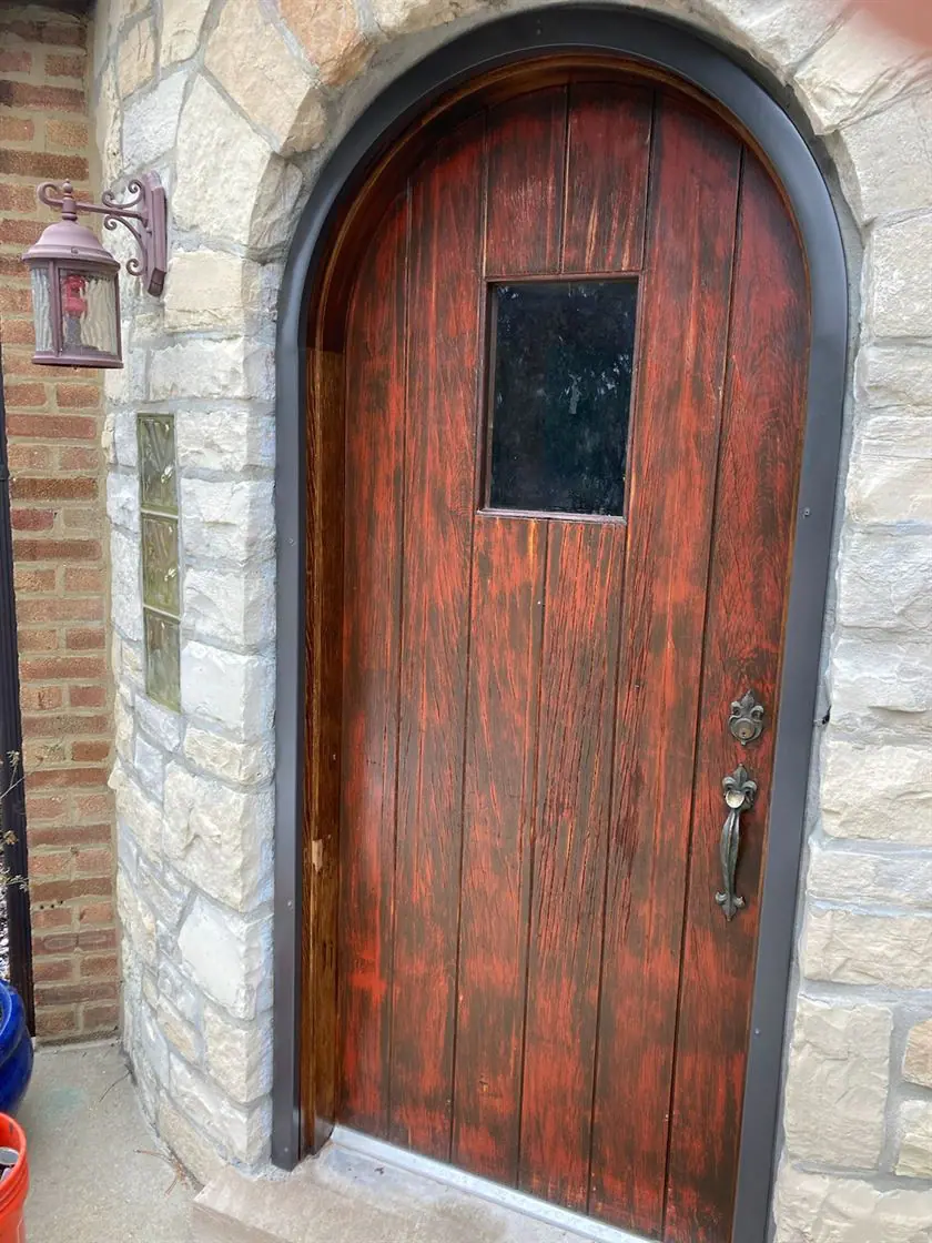 During With Steel Outer Frame