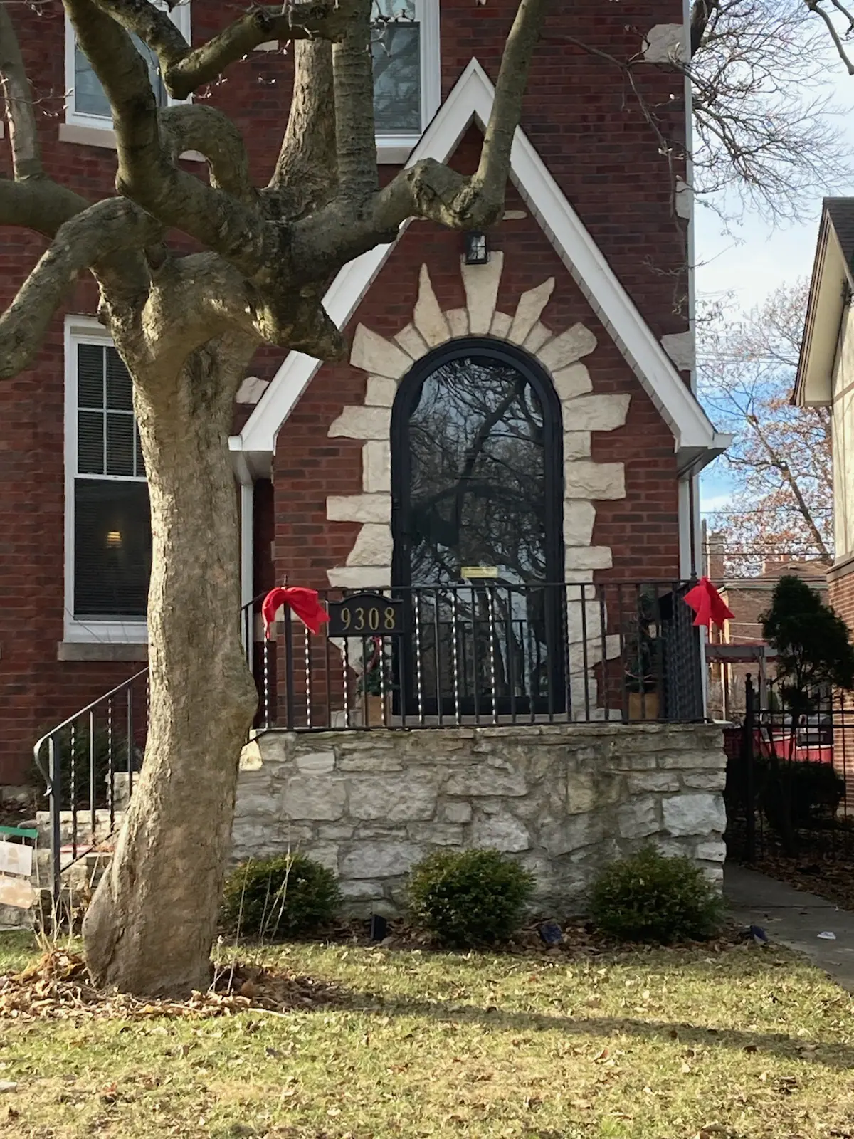 Back Double Steel Entry Door Unit